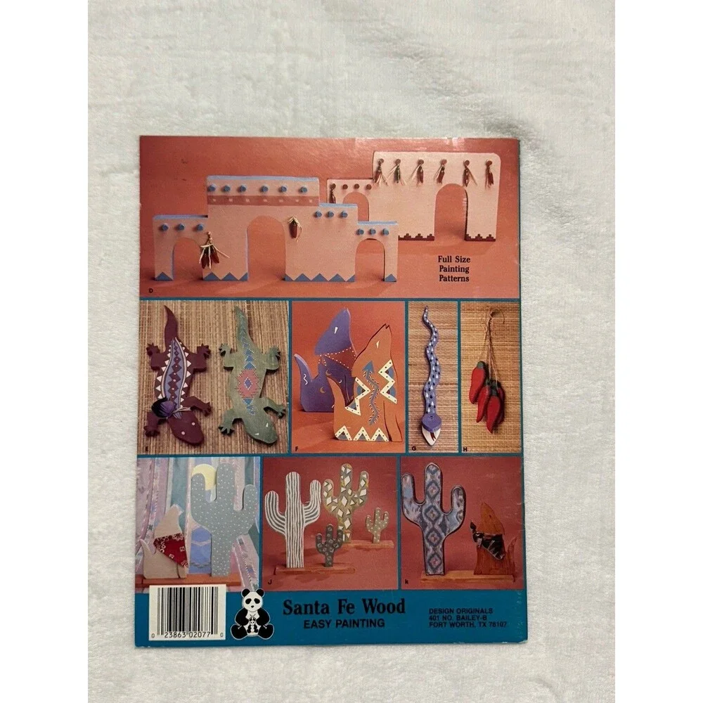 Tole Painting Lot 5 Books Santa Fe Southwestern Desert Patterns Christmas Crafts